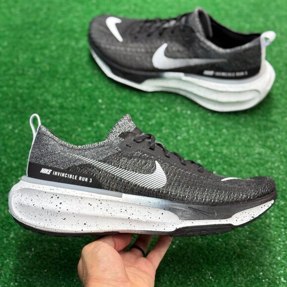 Nike ZoomX Invincible Run Flyknit 3 Black Mens Running DR2615-002 NEW Sz 14